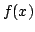 $ f(x)$
