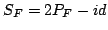 $\displaystyle S_F=2P_F-id$